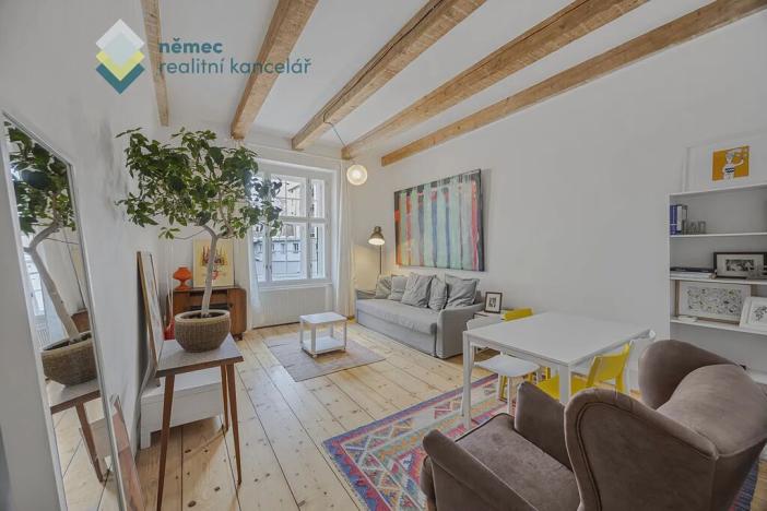 Pronájem bytu 2+kk, Praha - Nusle, Rostislavova, 43 m2