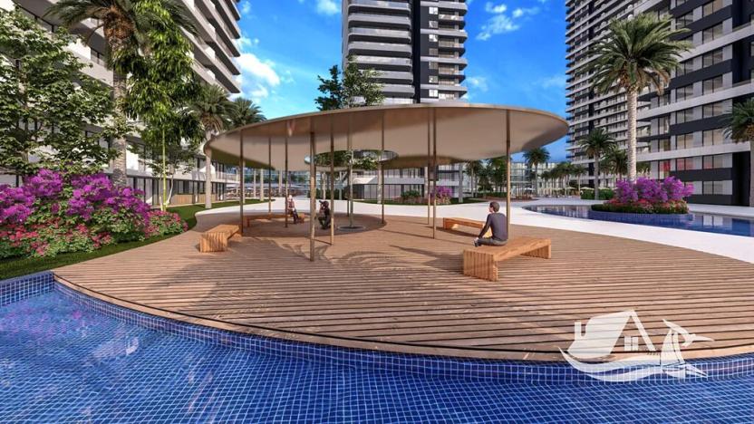 Prodej bytu 2+kk, Trikomo, Kypr, 50 m2