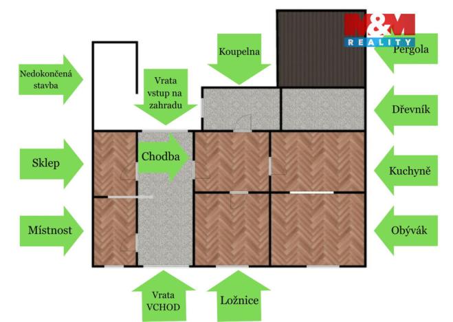 Prodej rodinného domu, Želetava - Bítovánky, 129 m2