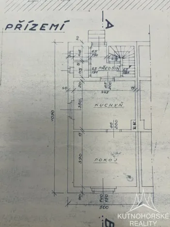 Prodej rodinného domu, Čáslav, Boženy Němcové, 90 m2