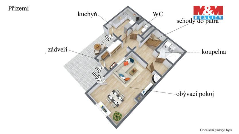 Prodej rodinného domu, Dolánky nad Ohří, 110 m2