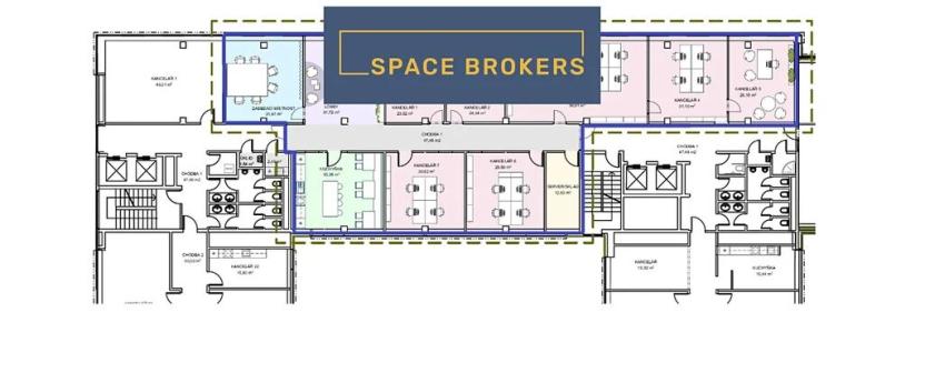 Pronájem kanceláře, Praha - Dejvice, Evropská, 407 m2