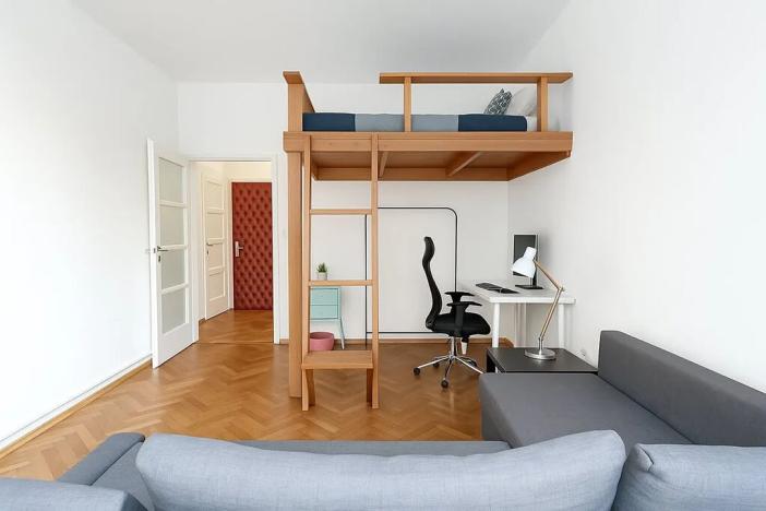 Pronájem bytu 2+kk, Praha - Libeň, Pivovarnická, 46 m2