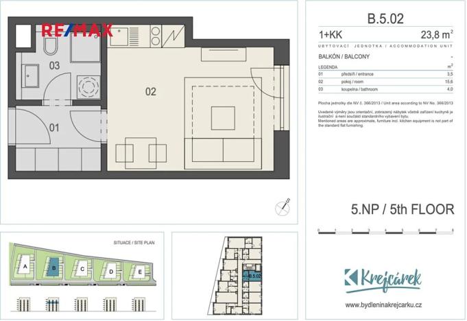 Prodej bytu 1+kk, Praha - Libeň, Novovysočanská, 27 m2