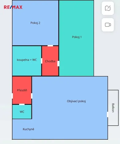 Pronájem bytu 3+kk, Praha - Čakovice, Bermanova, 78 m2