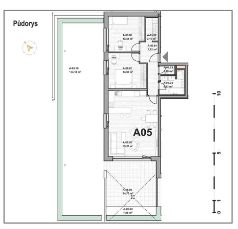 Prodej bytu 3+kk, Olomouc, Leopolda Pospíšila, 81 m2