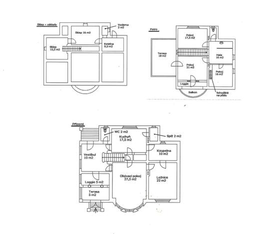 Prodej vily, Kouřim, Kolínská, 280 m2