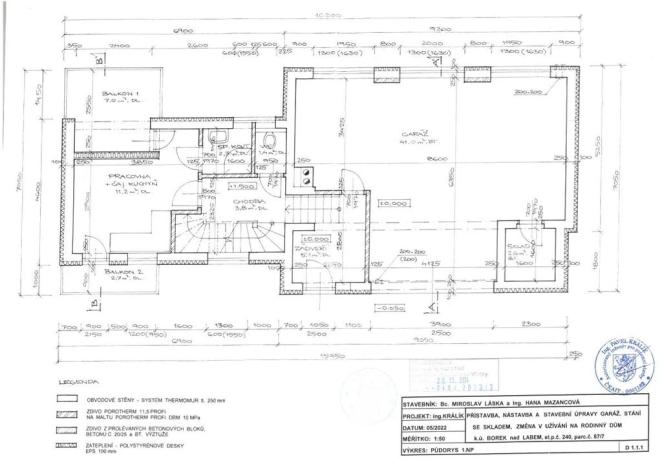 Prodej pozemku pro bydlení, Borek, 1263 m2