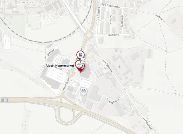 Pronájem obchodního prostoru, Písek, 30 m2