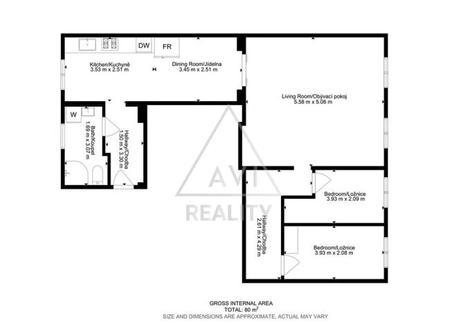 Prodej bytu 3+1, Praha - Karlín, Křižíkova, 78 m2