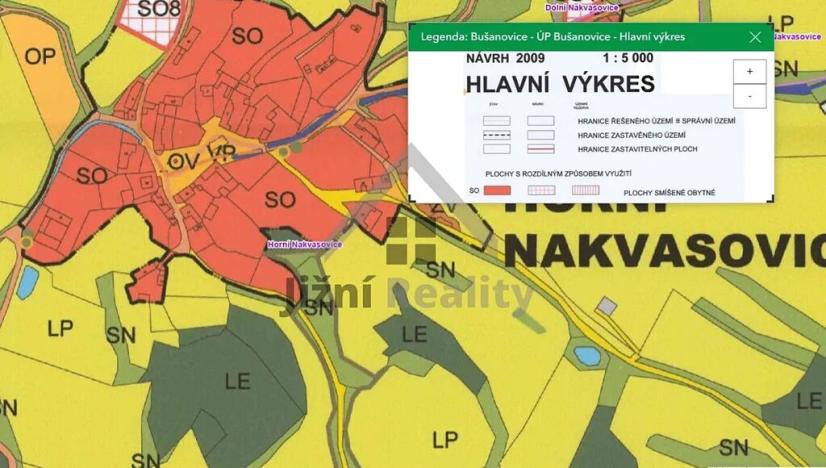 Prodej pozemku pro bydlení, Bušanovice, 2124 m2