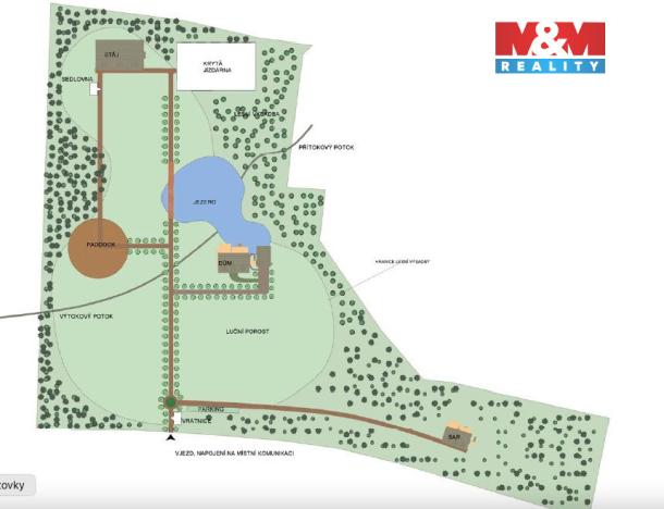 Prodej zahrady, Odolena Voda, 56509 m2