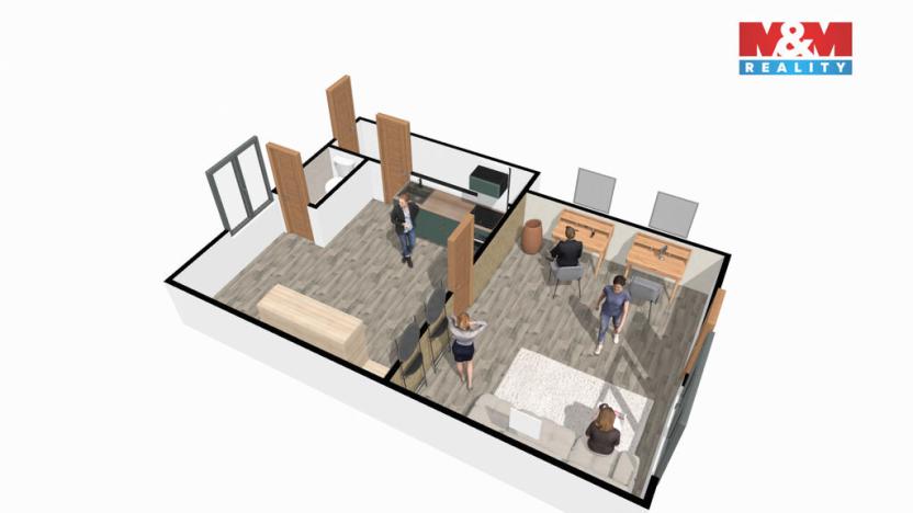 Pronájem obchodního prostoru, Plaňany, Pražská, 65 m2