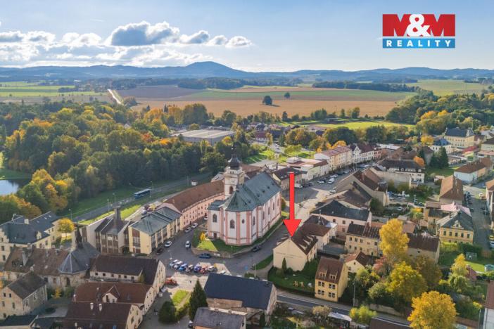 Pronájem obchodního prostoru, Bor, náměstí Republiky, 156 m2