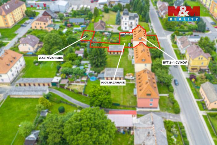 Prodej bytu 2+1, Cvikov - Cvikov II, Komenského, 48 m2