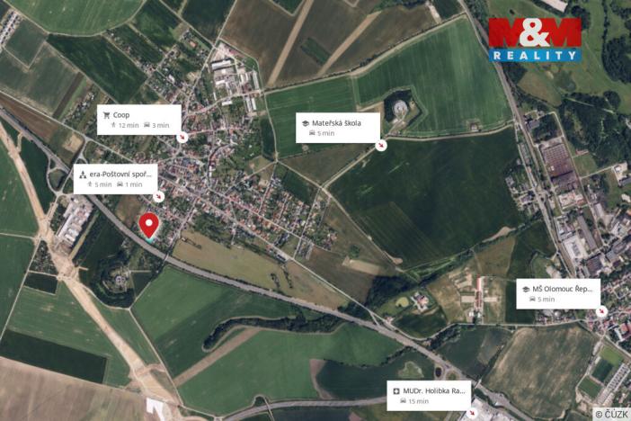 Prodej pozemku pro bydlení, Křelov-Břuchotín, Pod Pevnůstkou, 584 m2