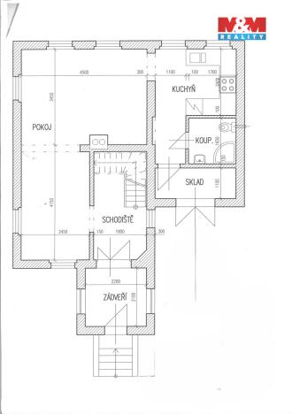 Prodej chalupy, Kovářská, Mlýnská, 96 m2