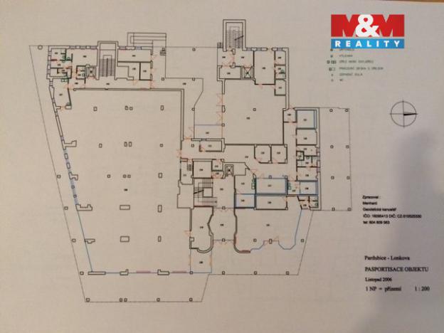 Pronájem kanceláře, Pardubice - Polabiny, Lonkova, 23 m2