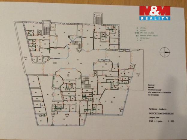Pronájem kanceláře, Pardubice - Polabiny, Lonkova, 23 m2