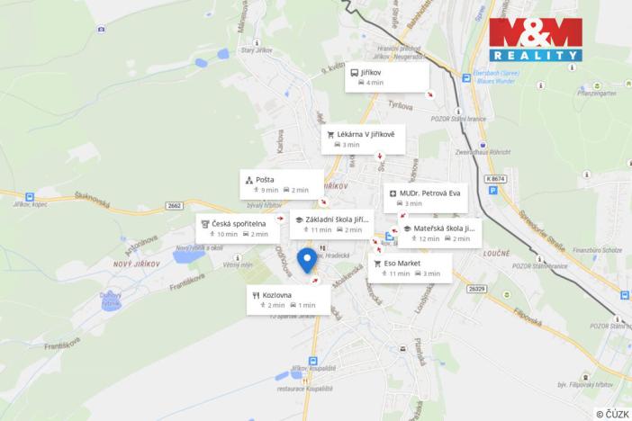 Prodej pozemku pro bydlení, Jiříkov - Nový Jiříkov, 502 m2