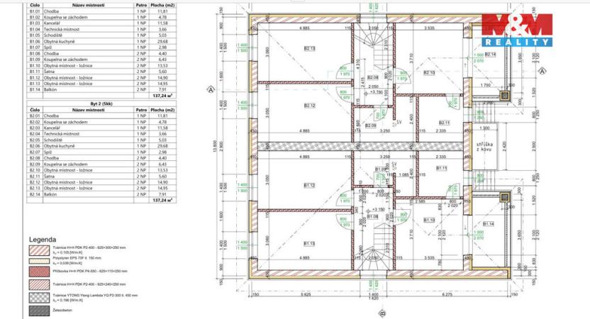 Prodej rodinného domu, Polerady, 129 m2