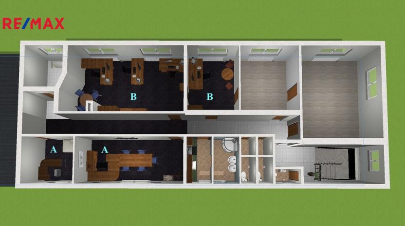 Pronájem skladu, Nýdek, 214 m2