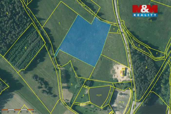 Prodej pole, Číměř - Sedlo, 15730 m2