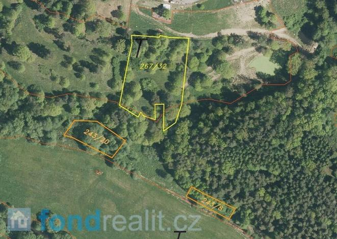 Prodej pozemku, Kaplice - Blansko, 19480 m2