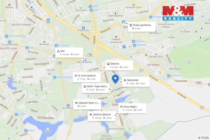 Prodej rodinného domu, Praha - Šeberov, Vlasty Hilské, 96 m2