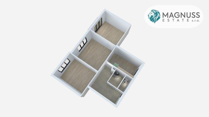 Pronájem bytu 3+1, Olomouc - Nová Ulice, Albertova, 71 m2