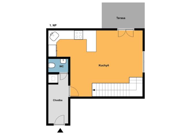 Prodej bytu 3+kk, Chotětov - Hřivno, 71 m2