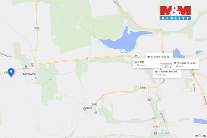 Prodej pozemku pro bydlení, Křenovice, 755 m2