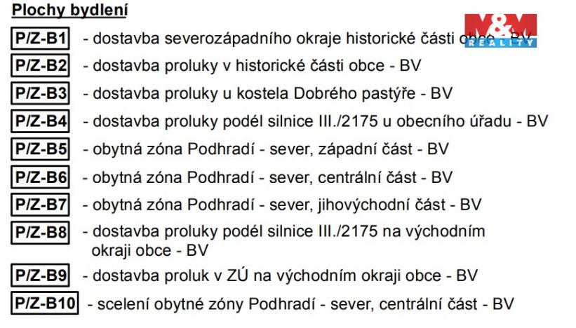 Prodej pozemku pro bydlení, Podhradí, 1091 m2