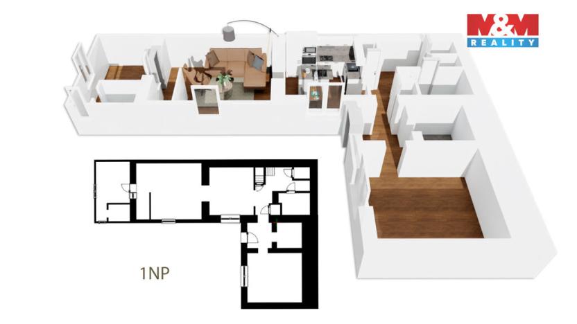 Prodej rodinného domu, Slaný, Pod Horou, 138 m2