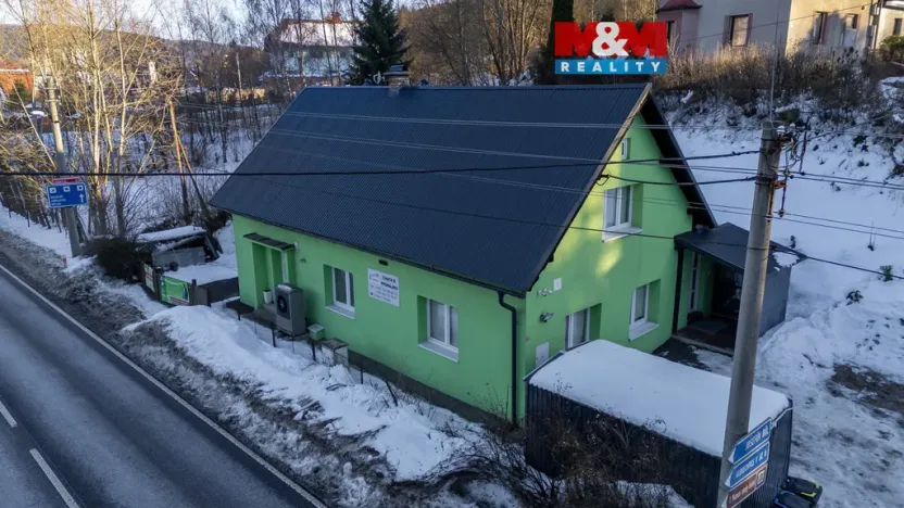 Prodej ubytování, Smržovka, Hlavní, 158 m2