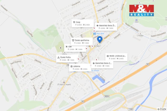 Prodej rodinného domu, Zdice, Husova, 47 m2