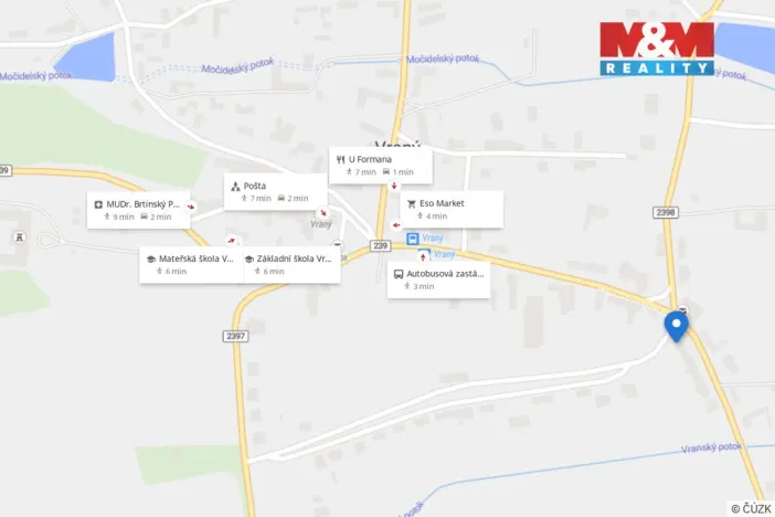 Prodej rodinného domu, Vraný, 98 m2