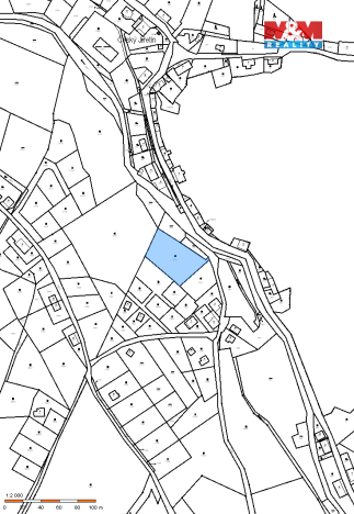 Prodej pozemku pro bydlení, Český Jiřetín, 2192 m2