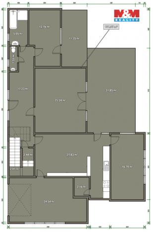 Prodej rodinného domu, Hradčany, Luční, 377 m2