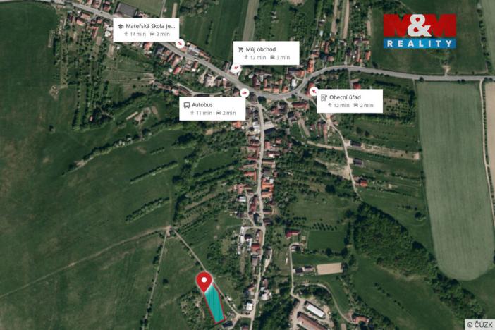 Prodej pozemku pro bydlení, Jestřabí, 2298 m2