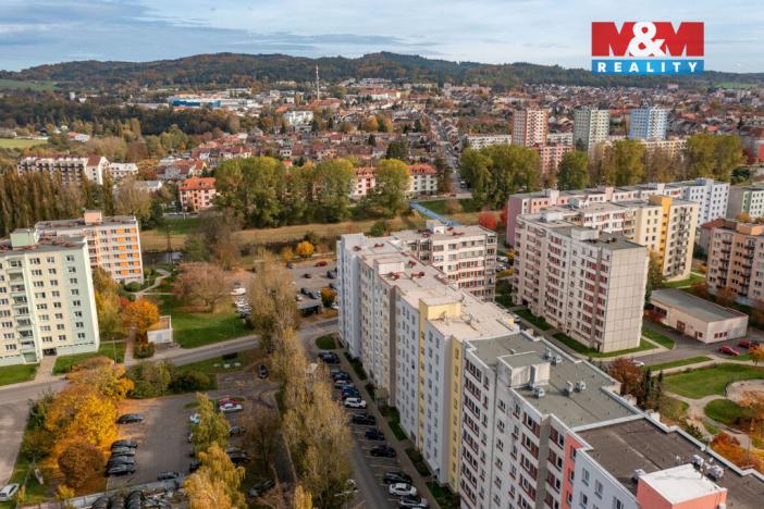 Prodej bytu 3+1, Písek - Pražské Předměstí, Na Pěníku, 65 m2