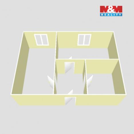 Prodej bytu 1+1, Ostrava - Výškovice, Srbská, 41 m2