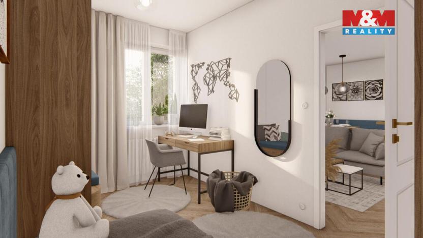 Prodej bytu 3+kk, Ostrava - Poruba, nábřeží Svazu protifašistických bojovníků, 64 m2