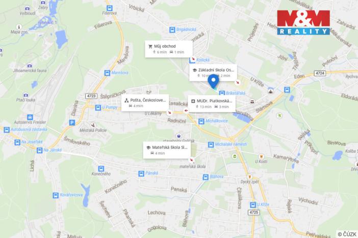 Prodej pozemku pro bydlení, Ostrava, Briketářská, 500 m2