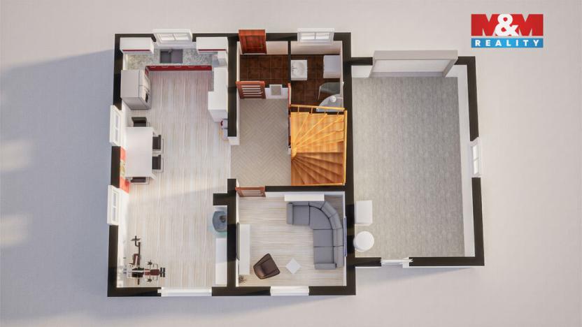 Prodej rodinného domu, Markvartice, 125 m2