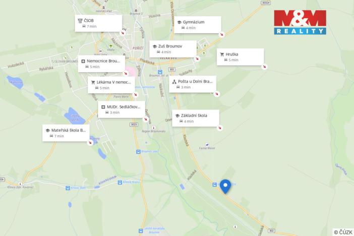 Prodej rodinného domu, Broumov - Velká Ves, Kladská, 260 m2