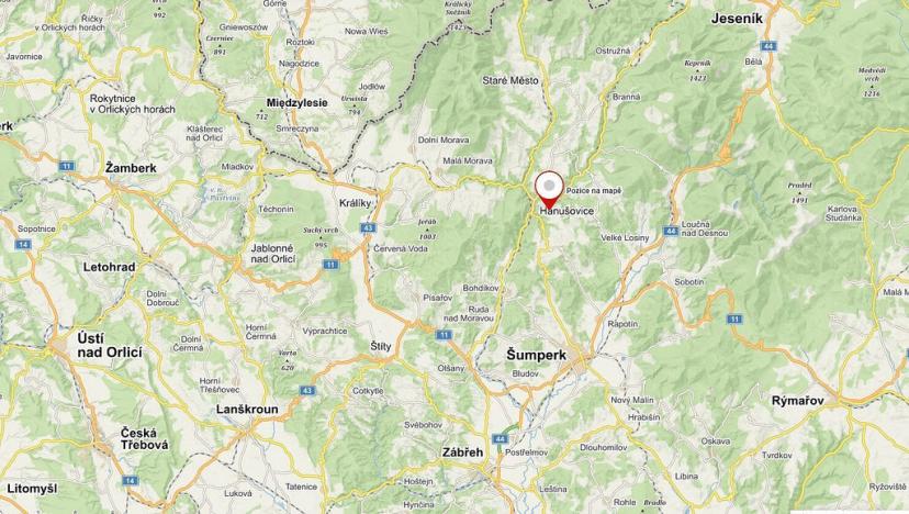 Prodej pole, Hanušovice - Hynčice nad Moravou, 53256 m2