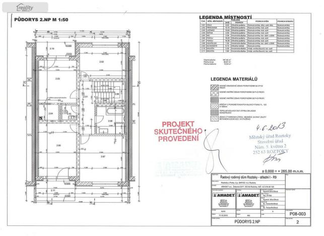 Pronájem rodinného domu, Roztoky, Železná, 189 m2