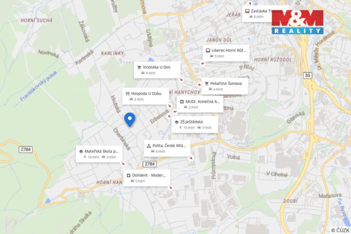 Prodej bytu 3+kk, Liberec - Liberec XIX-Horní Hanychov, Irkutská, 75 m2