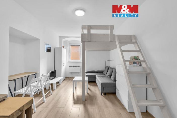 Prodej bytu 1+kk, Miletín, Komenského, 33 m2